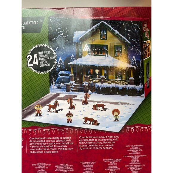 A Christmas Story JAKKS Pacific Advent Calendar – Damaged Box, Complete - Picture 6 of 8